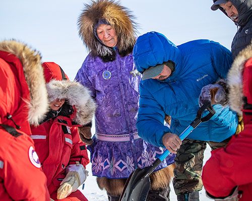 École doctorale sur la neige arctique